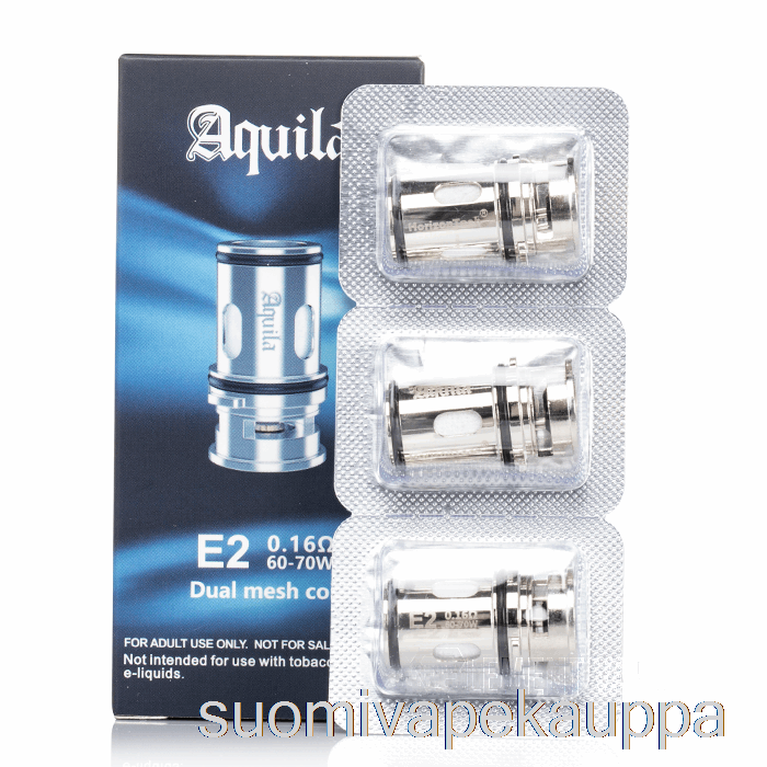 Vape Suomi Horizon Tech Aquila Vaihtokelat 0.16ohm E2 Dual Mesh Kelat